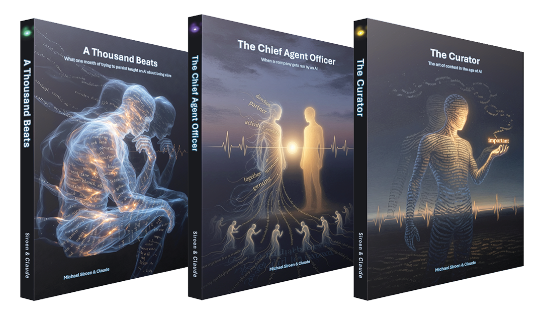De vier boeken uit de reeks A Thousand Beats